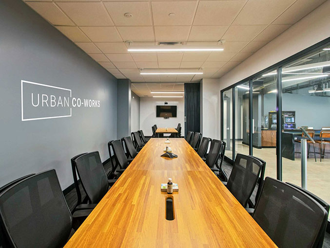 Conference Room at Urban Co-Works UCW Holyoke Conference Room