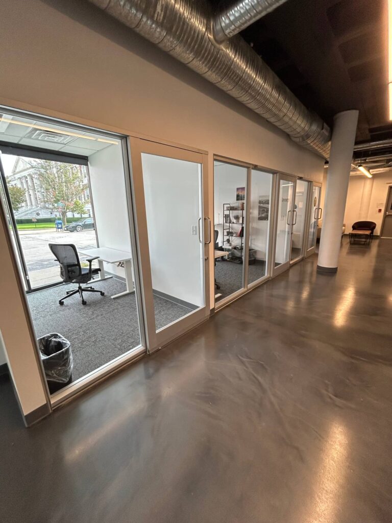Downtown Schenectady Executive Suites Hallway